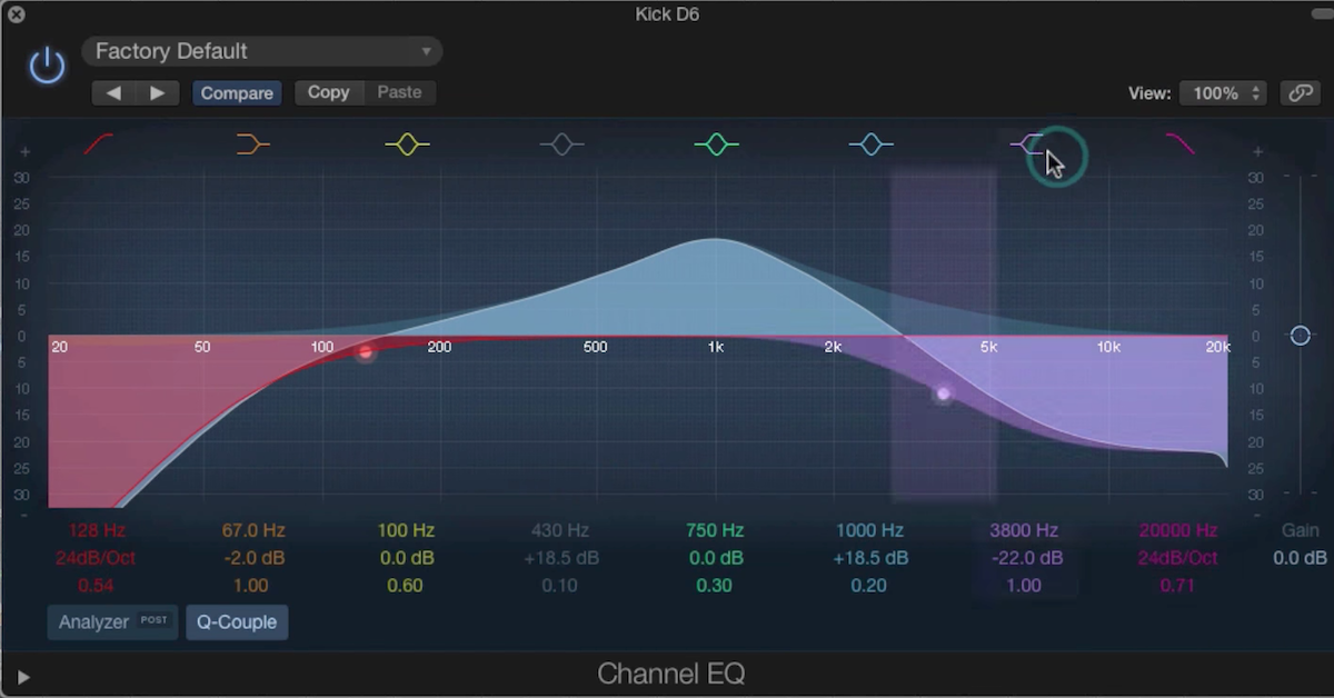How To Use Stock EQ Plugins In Logic Pro X 
